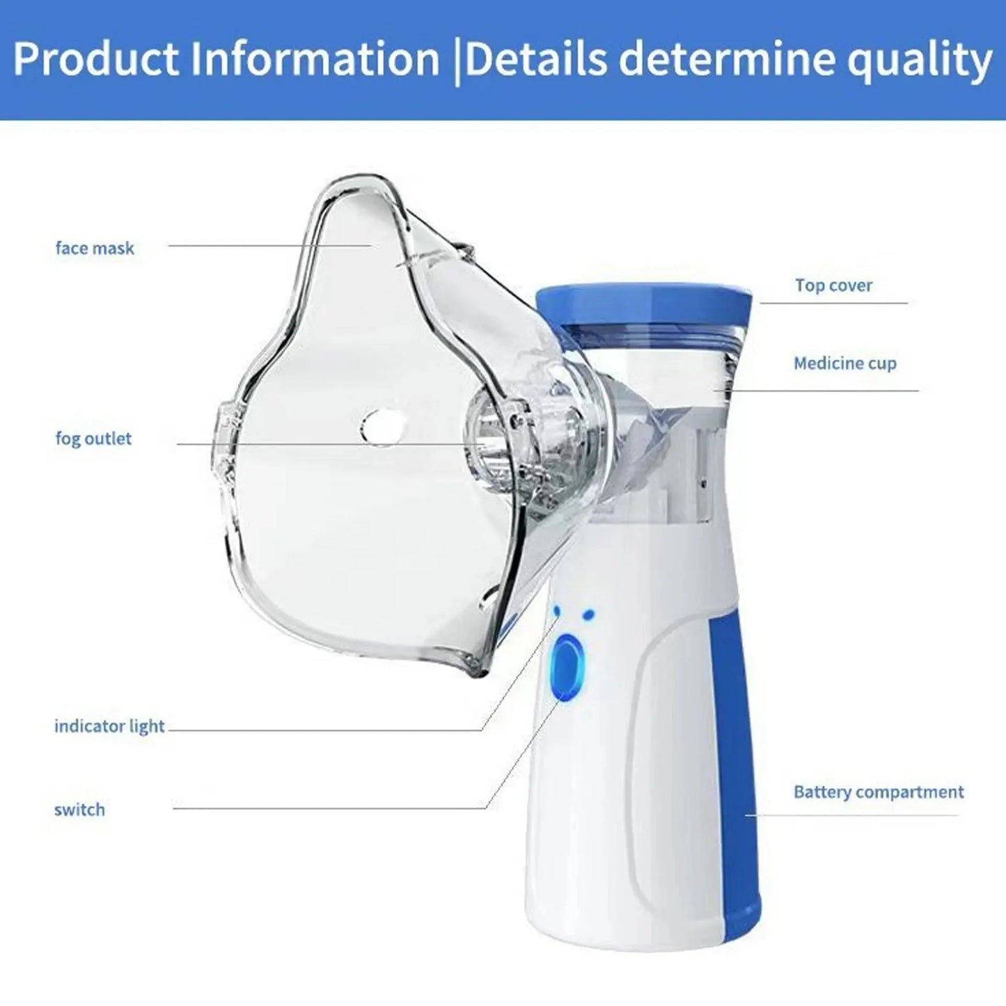 Handy Calm Nebulizer for Kids & Adults