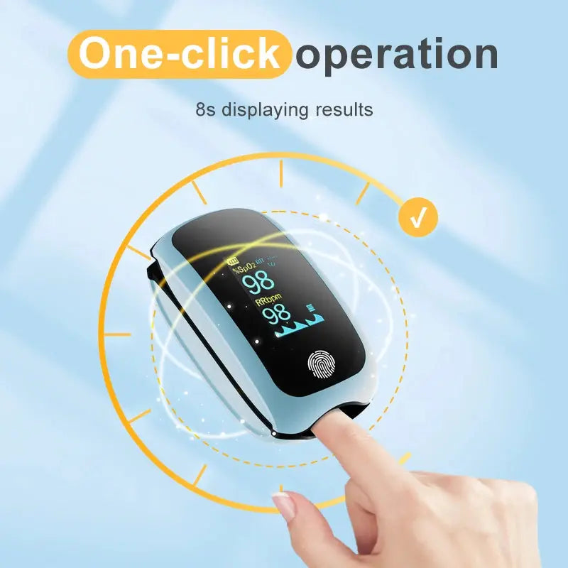 Premium Rechargeable Fingertip Pulse Oximeter